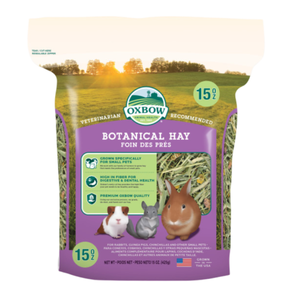 Oxbow Botanical Hay With Chamomile Lavender For Small Animals – 425g