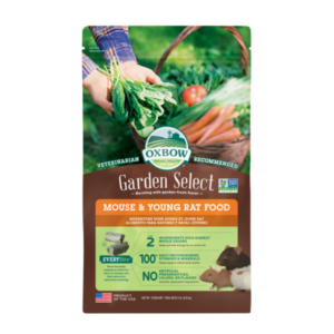 Oxbow Garden Select Nutritionally Complete Mouse And Young Rat Food - 910g