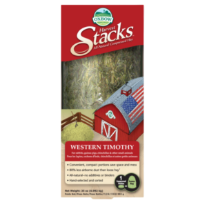 Oxbow Harvest Stacks Western Timothy Grass Hay For Small Animals - 1kg