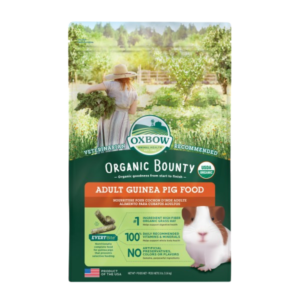 Oxbow Organic Bounty Adult Guinea Pig Food With Organic Grass Hay - 1.36kg