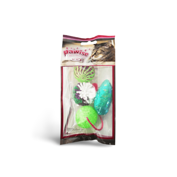 Pawise Cat Toy Assorted – One Size