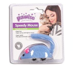 Pawise Cat Toy Speedy Mouse - One Size