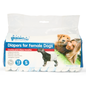 Pawise Disposable Diapers 12 Pack - Small