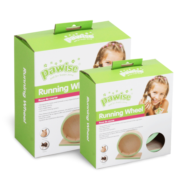 Pawise Wooden Running Wheel