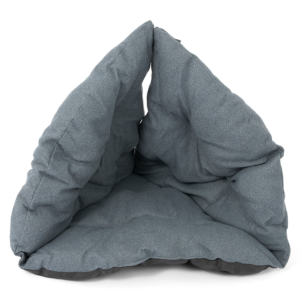 Paws For Life 2 In 1 Cat Cave and Mat Grey - One Size