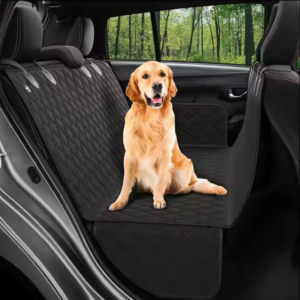 Paws For Life Back Car Seat Cover for Dogs in Black - each