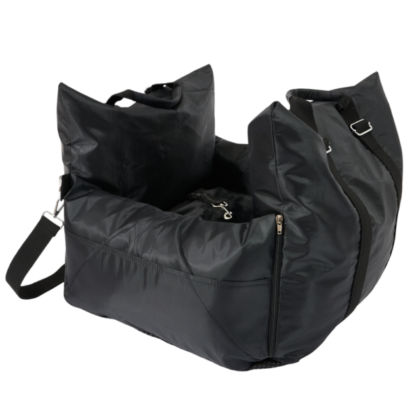 Paws For Life Waterproof Travel Dog Car Seat Bed Black – each