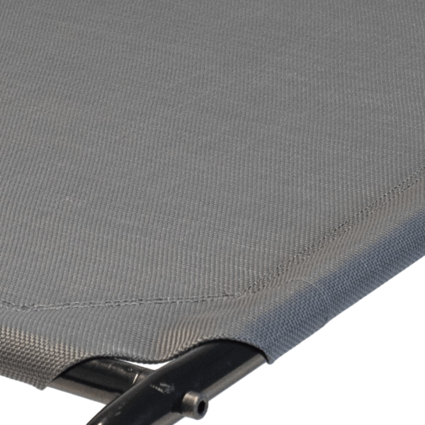 Paws For Life Elevated Dog Bed Replacement Cover Grey
