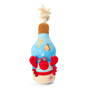 Paws For Life Floating Summer Beach Bottle Dog Toy With Rope - One Size