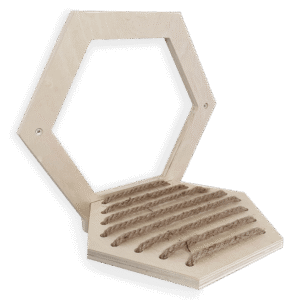 Paws For Life Octagon Wall Mounted Cat Shelf - One Size