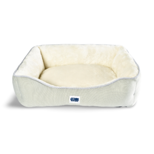 Paws For Life Rectangular Dog Bed Grey - Large