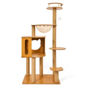 Paws For Life Tall Cat Scratching Tree Natural - each