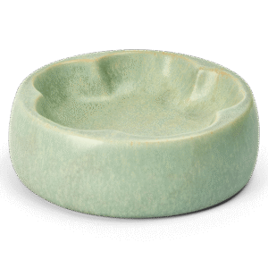 Paws For Life Wide Bubble Ceramic Pet Bowl Sage - 200mL