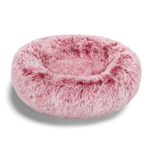 Pawz Plush Donut Calming Dog Bed Cover Only Pink - XX Large