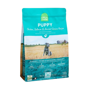 Open Farm Chicken Salmon & Ancient Grains Puppy Dry Dog Food - 1.8kg