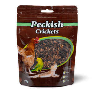 Peckish Dried Crickets - 70g