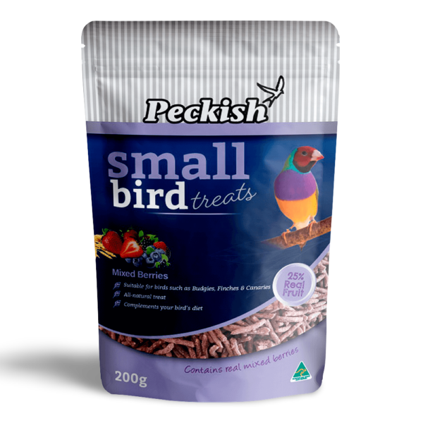 Peckish Small Bird Mixed Berry Treats – 200g