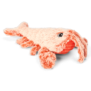 Pet Gravity Flopping Lobster Dog and Cat Toy - One Size