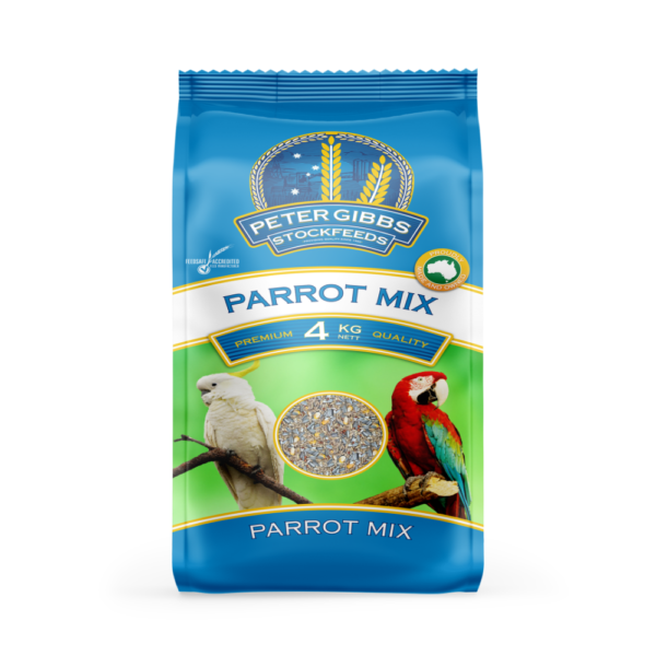 Peter Gibbs Stockfeeds Parrot Mix Bird Food – 4kg