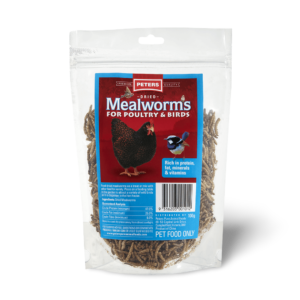 Peters Dried Mealworms - 100g