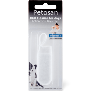 Petosan Microfiber Oral Dental Cleaning Finger Cloth for Pets - Each