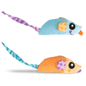 Petstages Catnip Chew Mice Cat Toy - One Size