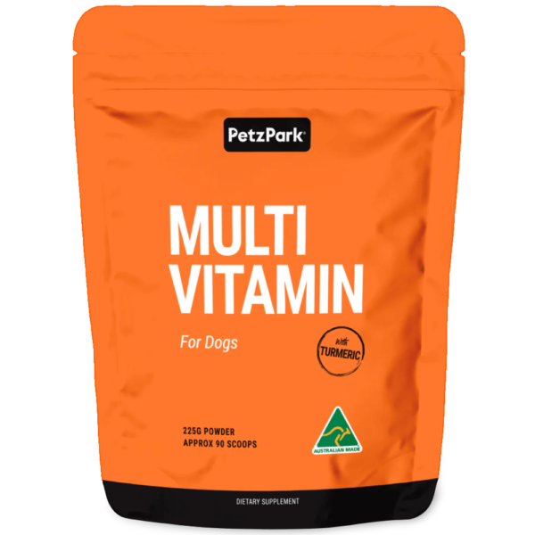 Petz Park Multivitamin Powder for Dogs with Tumeric