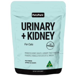 Petz Park Urinary + Kidney Support Powder for Cats - 60 Scoops