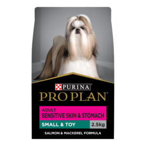 Pro Plan Sensitive Skin & Stomach Small Toy Breed Adult Dry Dog Food - 2.5kg