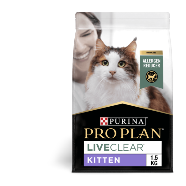 Pro Plan Live Clear Kitten Dry Cat Food – 3kg