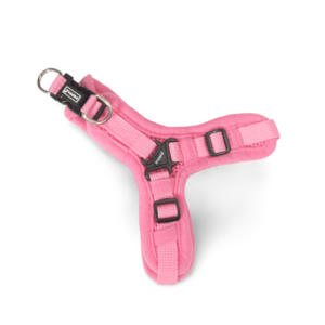 Puppia Soft Dog X Harness in Pink - Small