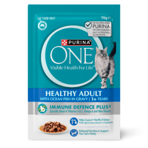 Purina One Oceanfish in Gravy Adult Wet Cat Food Pouches