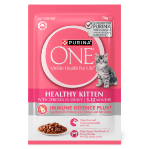 Purina One Chicken in Gravy Kitten Wet Food Pouches