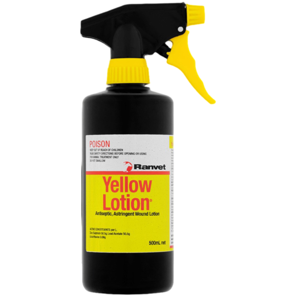 Ranvet Yellow Lotion Antiseptic – 500ml