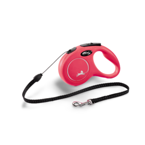 Flexi Classic Retractable Dog Lead in Red - Medium
