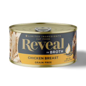 Reveal Natural Chicken Breast in Broth Cat Wet Food Can - 70g