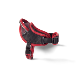 Rogz Airtech Sport Reflective Dog Harness in Rock Red - Small
