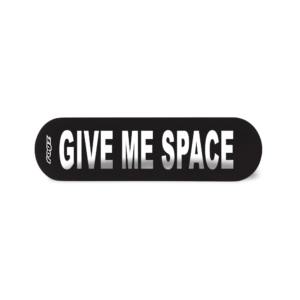 Rogz Badge For Letzgo Dog Harness Give Me Space - large