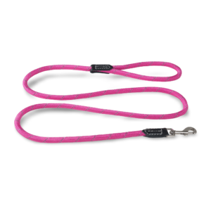 Rogz Classic Rope Dog Lead in Pink - Medium