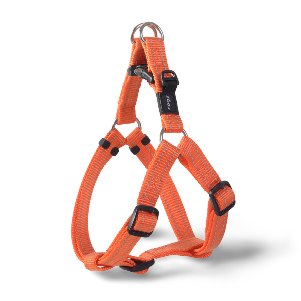 Rogz Classic Step In Dog Harness in Orange