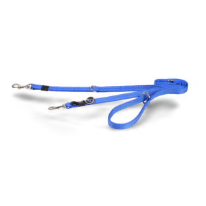 Rogz Reflective Multi Dog Lead in Blue - Large