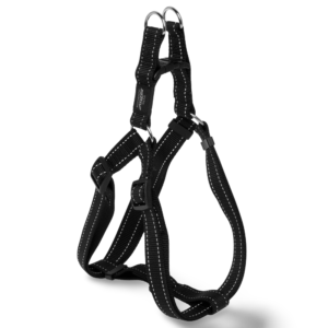 Rogz Classic Step In Dog Harness in Black - Large