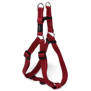 Rogz Classic Step In Dog Harness in Red - Medium