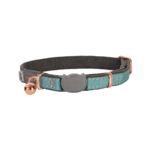 Rogz Urbancat Safety Cat Collar Turquoise Moon - Small