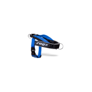 Rogz Utility Letzgo Personalisable Dog Harness Blue - Medium/Large