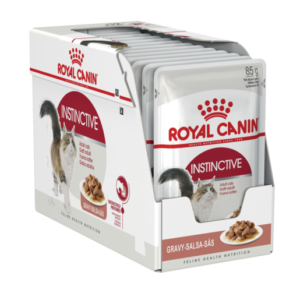 Royal Canin Adult Instinctive Gravy Wet Cat Food Pouches - 12 x 85g
