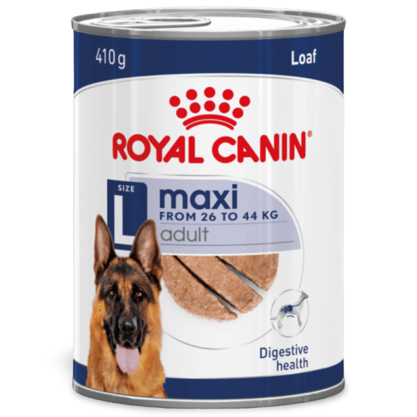 Royal Canin Maxi Adult Loaf Wet Dog Food Can