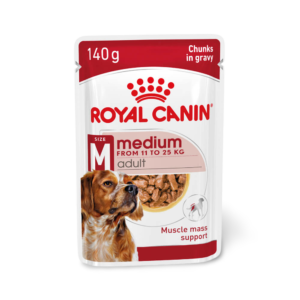 Royal Canin Medium Adult Wet Dog Food Pouches - 10 x 140g