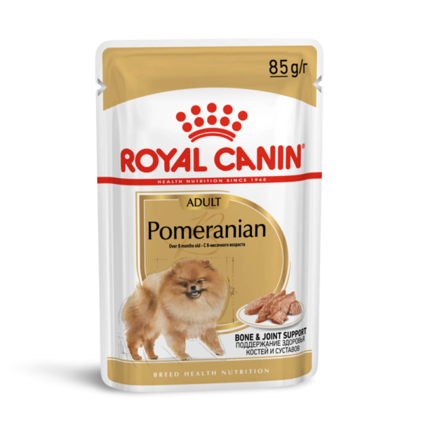 Royal Canin Pomeranian Adult Dog Wet Food – 12 x 85g