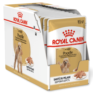 Royal Canin Poodle Adult Wet Dog Food Pouches - 12 x 85g